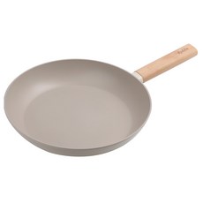 로딘쿡웨어 우디 IH 인덕션 후라이팬 궁중팬 냄비 티타늄코팅 세라믹코팅 우드핸들, 후라이팬28cm, 1개