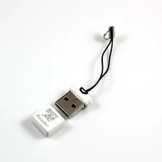 초고속 USB 2.0 미니 SDSDXC TF 카드 리더 어댑터 컴퓨터용 하이 퀄리티 1 개, 01 1PCS, 02 하얀색