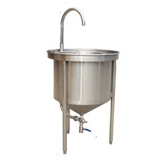 쌀 씻는 기계 25kg 50kg 100kg 대용량 음식점 방앗간, 100KG 부스터 펌프 미포함