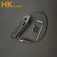 ModButton 핫 단추 슈어파이어 M300 손전등 압력 원격 스위치 DBAL A2 PEQ NGAL 레이저 Mlok 키모드 20mm, 05 BK SF Plug_01 CHINA, 1개