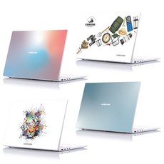 디슈트 노트북 스킨 삼성 갤럭시북 /엘지그램 울트라북 /맥북 에어 프로 커스텀 제작 노트북 스티커, 상판, 1개