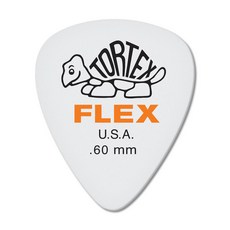 던롭 TORTEX 톨텍스 플렉스 스탠다드 기타피크 428R (1개), 1개