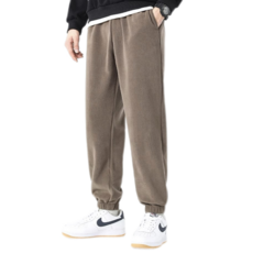 [1+1특가]카이스코 남성 플리스 밴딩 조거팬츠 기모 겨울 츄리닝 바지 트레이닝