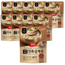 동원 수라 양반 고려인삼 전복삼계죽 420g 10개 삼계탕 간편식 영양식 몸보신 선물 밀키트