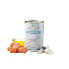 MOG&DOG 德國 NUEVO 新歡 純享低敏犬罐系列, 1個, ■2號_柔情魚肉 375g