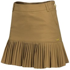 女款下擺褶皺高爾夫裙可配腰帶口袋內褲