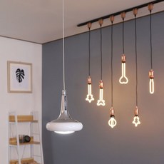 팬던트 우주선 LED 1등 P D 화이트 형광등 led 식탁등 거실 50w 인테리어 모듈 전등 방등 dew28085Ey