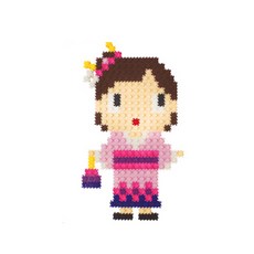이지툭툭블럭 다문화 친구들 방과후수업 미니블럭, 1개, 일본