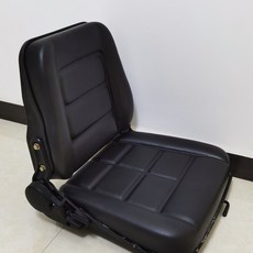 지게차의자 두산 부품 전동 좌석 시트 완충 전차종, 1개, 포크리프트 의자 두꺼운 버전
