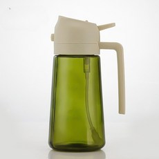 2IN1 검은 유리 올리브 오일 스프레이어 요리 샐러드 바베큐 주방 도구 용 차광 디스펜서 리필 형 스프레이