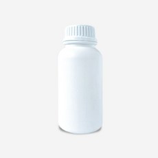 원형 불투명 플라스틱공병 보관용기 소분 뚜껑포함, 500ml, 1개, 500ml
