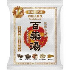 백약탕 약용 한방 입욕제 백단향, 3개, 30g