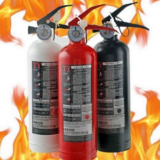 카사장 차량용소화기 자동차겸용 소화기 ABC 분말 0.7kg, 1개, 포니 레드