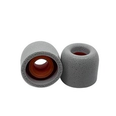 방음 교체 폼 이어버드 소음 감소 보호 소프트 이어 플러그 패드 이어팁, 2. grey-S, 1. grey-S, 1개