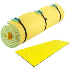 워터 카펫 물에 뜨는 플로팅보드 스폰지패드 수상매트, 더블 매직카펫 270x180x3.5cm 옐로우, 1개, 더 큰 사이즈는 문의주세요.