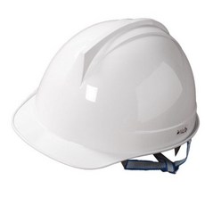 동명 투구형 안전모, 화이트, 1개