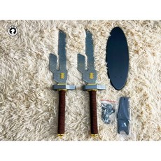 咒術迴戰 五條悟伏黑甚爾釋魂刀天逆鉾 不鏽鋼未開刃 動漫週邊, 兩把