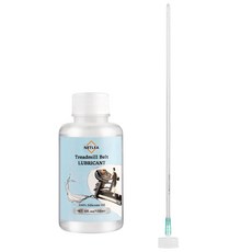 NetLea 100% 순수 실리콘 러닝머신 벨트 윤활제 5 fl.oz 병 - 사용하기 쉬운 어플리케이터 튜브 및 트위스트 캡이 있는 고온 저항성 오일5, 5fl.oz