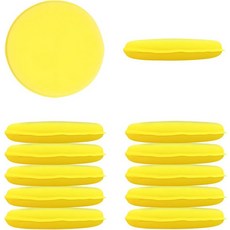 KBAEY 2PCS 자동차 폼 어플리케이터 패드 4인치 원형 누름 스펀지 초소프트 오토 디 핸드 폴리싱 청소 도구 액세서리2개 PCS, 12 Pcs