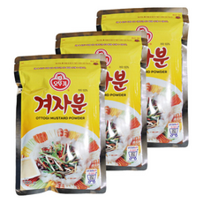 오뚜기 겨자분, 3개, 300g