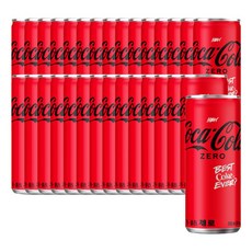 코카콜라제로 250ml 30캔 (1박스), 30개
