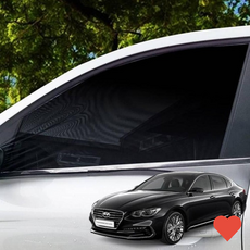 차량 장식 그랜저 차박 캠핑 모기 방충망, 승용 1열 2P