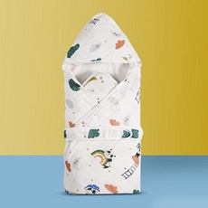 新生兒包巾 寶寶包巾 純棉 披風 包巾 安撫包巾 暖暖包巾 防驚嚇 柔軟包覆 純棉透氣 新款包巾-熊貓：