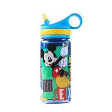 SuperBO 480ml 米奇吸管方形水壺, 米奇, 1個