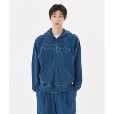 MARK GONZALES 인디고 워싱 후드집업 자켓 - D/BLUE Z253UZH010062 465722