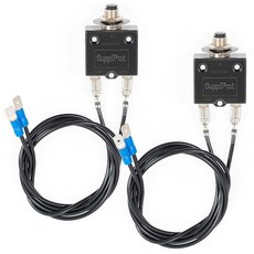 3 AMP 5 리셋 가능 퓨즈 도구 회로 테스터 - 32V DC 및 125/250V AC 차단기용, 3 암페어 5 리셋 가능한 퓨즈 HVAC 도구 회로 테