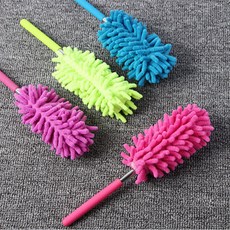 생활의 미쁨 간편 길이조절 창문 베란다 긴 먼지털이 먼지제거기