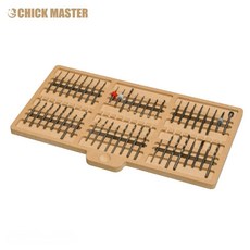 프라모델 도료 정리함 원목 공방 도구 랙 공구함 수납 P1, 1개