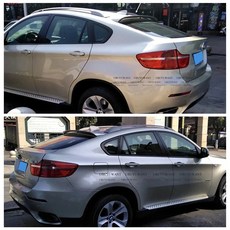 BMW X6 E71 09-14 리어 윙 ABS 소재 스포일러 호환, Unpainted primer