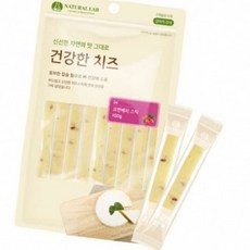 건강한 치즈스틱 크랜베리12개 노견치즈, 100g, 1