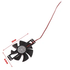 초소형 미니 브러시리스 냉각 팬 DC5V6V DC 음소거 대용량 2507 냉동 diy, 1개