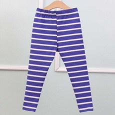 어린이 봄가을 스트라이프 쫄 바지 밴딩 레깅스 코디 ken+093nr