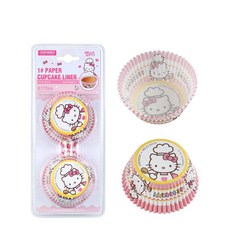CHEFMADE Hello Kitty 瑪芬蛋糕杯托, 1個, 粉色