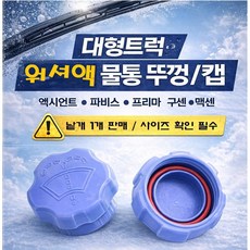 대성부품 대형트럭 워셔액 뚜껑 워셔액 캡 엑시언트 파비스 프리마 구쎈 멕쎈 현대트럭 대우트럭 화물차 워셔물통 마개 카고 덤프 추레라 츄레라 특장차 윙바디 탑차 샷시 워셔액캡 낱개, 1개, 블루