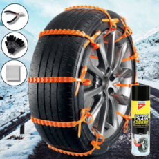 에스디 올인원 스노우체인 키트세트 스프레이체인+일회용스노우체인 포함 5종패키지, 1개