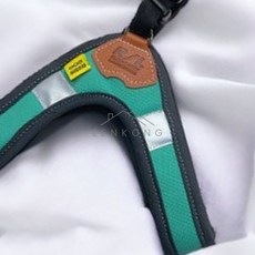 사렌콩 강아지밤산책 제이드 XL 애견가슴줄 강아지산책하네스 빛반사하네스