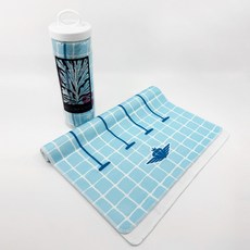 제이커스 습식타월 JPH8BL119T-컴퍼티션 아트 아쿠아 타월, 스카이블루, 1개