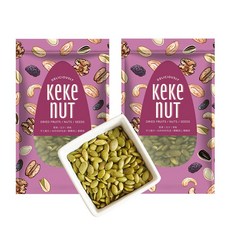 高宏顆顆香 南瓜子仁 - 酥脆飽滿，非油炸烘焙，健康零食首選, 180g, 2個