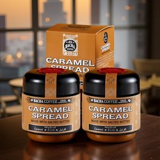 싱가포르 바샤커피 게랑드 소금 버터 카라멜 스프레드 100g x2팩 바차 바사