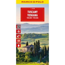 (영문도서)Tuscany Marco Polo Map Hardcover, English, 9783575021878