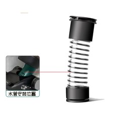 追覓 洗地機耗材 污水管 滾刷 濾網, 1個, 含頭污水管-1入,H12 Pro plus