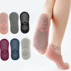 여성 요가 양말 필라테스 토삭스 발레핏 미끄럼 방지 양말 하프 발피트니스 부드러운 트레이닝 스튜디오, 진그레이