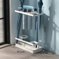 雨傘架 雨傘置物架 傘架 雨傘收納架 門口傘架 入戶收納架 傢用門口放傘筒 雨傘櫃收納架, 1個, 白色, 白色