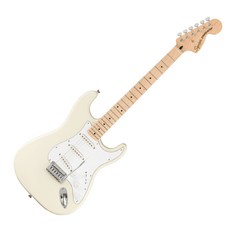 스콰이어 일렉기타 어피니티 스트라토캐스터 AFFINITY STRATOCASTER 입문용 초보자용 연습용 구성품 FULL SET 증정, 1개, 올림픽 화이트, 037-8002-505