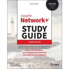 (영문도서) Comptia Network+ Study Guide: Exam N10-009 Paperback, Sybex, English, 9781394235605