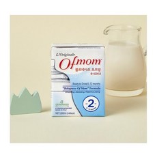 오브맘 액상분유 2단계(6개월~12개월), 200ml, 2개
